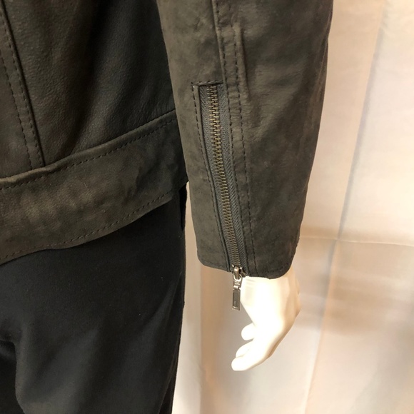 Genuine Leather Jacket Nubuck Suede art#1214 - Picture 7 of 7